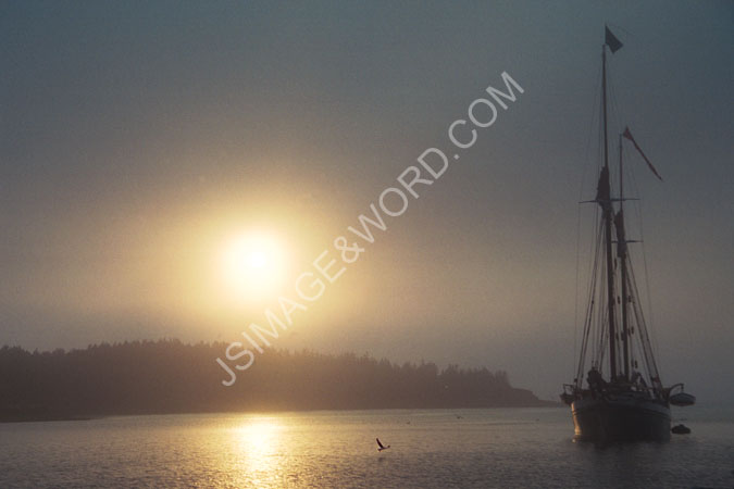 Foggy_Anchorage_at_Sunset